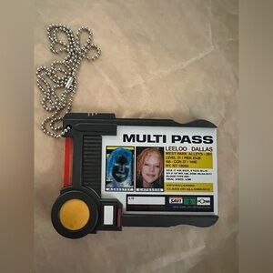 🍄Vintage The Fifth Element Leeloo Dallas Multi-Pass 1997 sci-fi film Replica